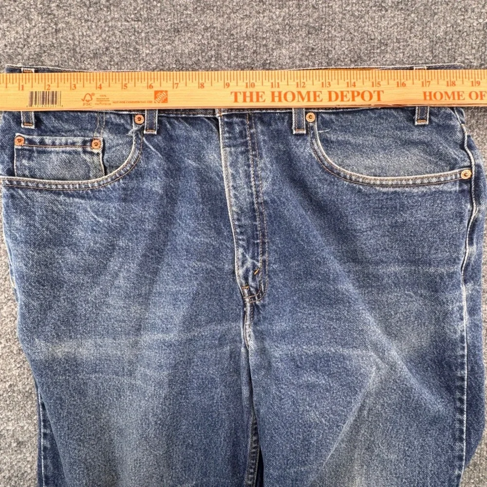 Levi's 550 Jeans Men 38x32 Vintage '00 Cotton Relaxed Fit Med Wash Dad Workwear